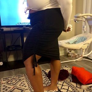 Ruched Adjustable Skirt